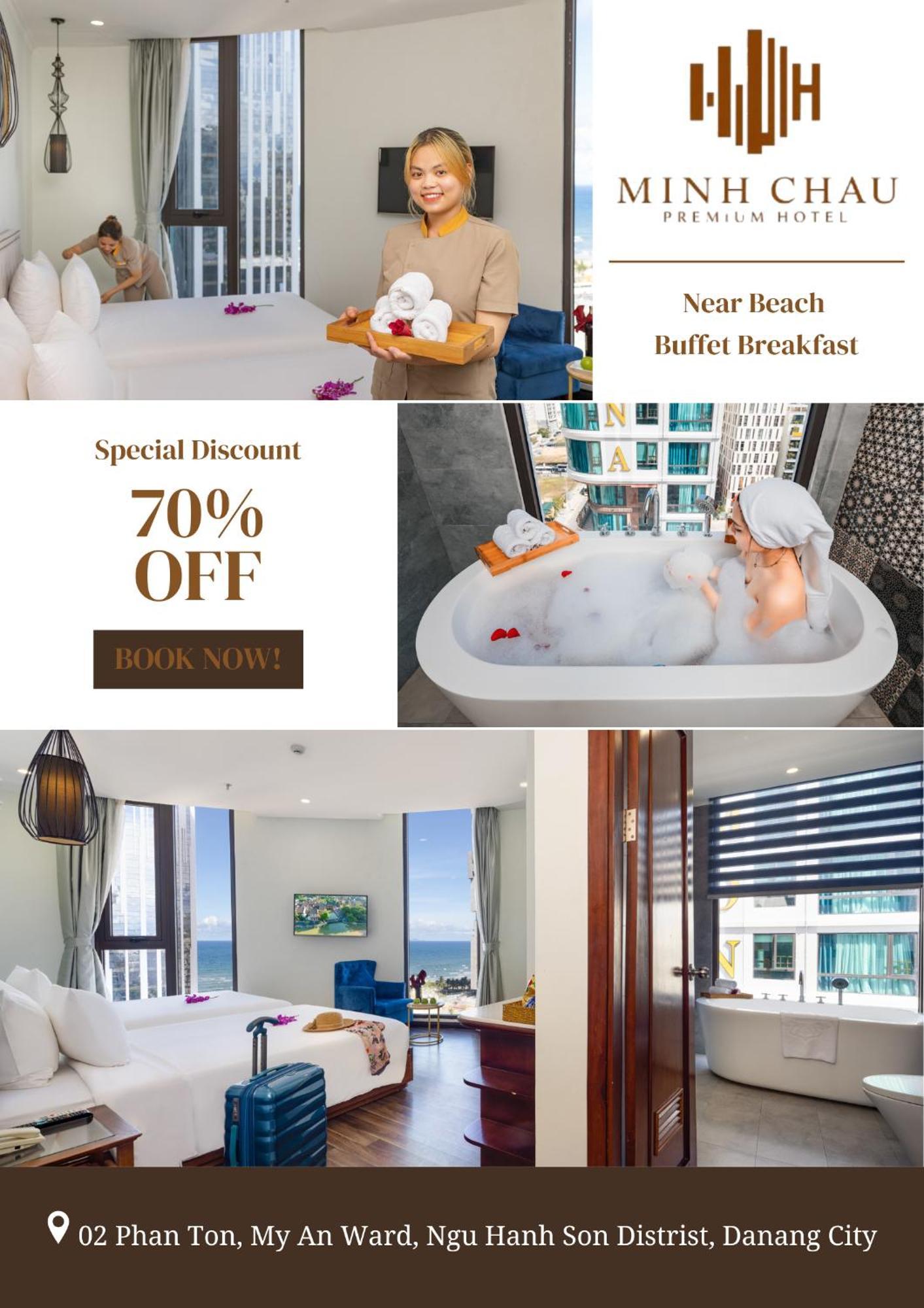 Minh Chau Premium Hotel Danang Exterior photo
